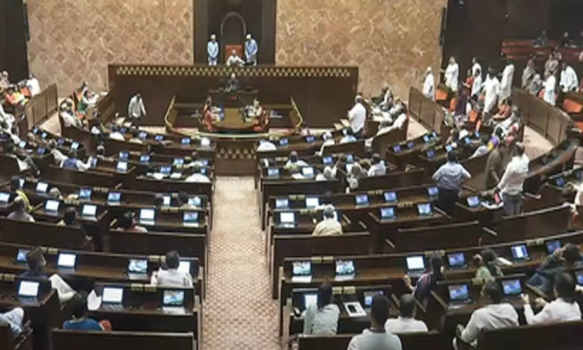 Rajya Sabha adjourned till 2 pm amid uproar over rejection of Rule 267 notices Rajya Sabha adjourned till 2 pm amid uproar over rejection of Rule 267 notices