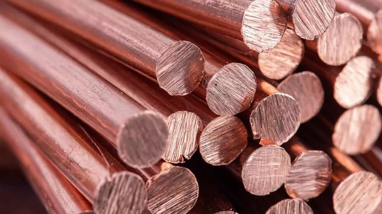Copper futures gain on higher spot demand