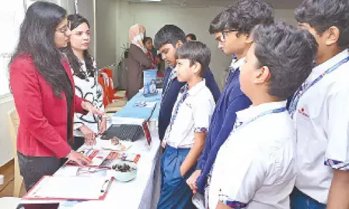 Hyderabad: Career fair held at Meridian School