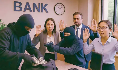 Broad daylight bank robbery in Jabalpur; probe launchep