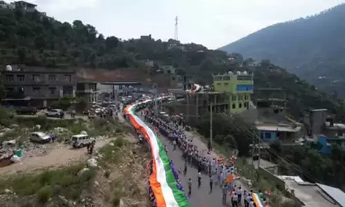 Historic 1508-metre long Tricolour at mega Tiranga Rally in J&Ks Doda