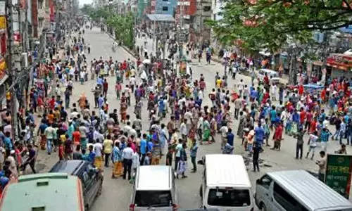 Bangladesh workers block Dhaka-Mymensingh highway over factory closures, unpaid wages