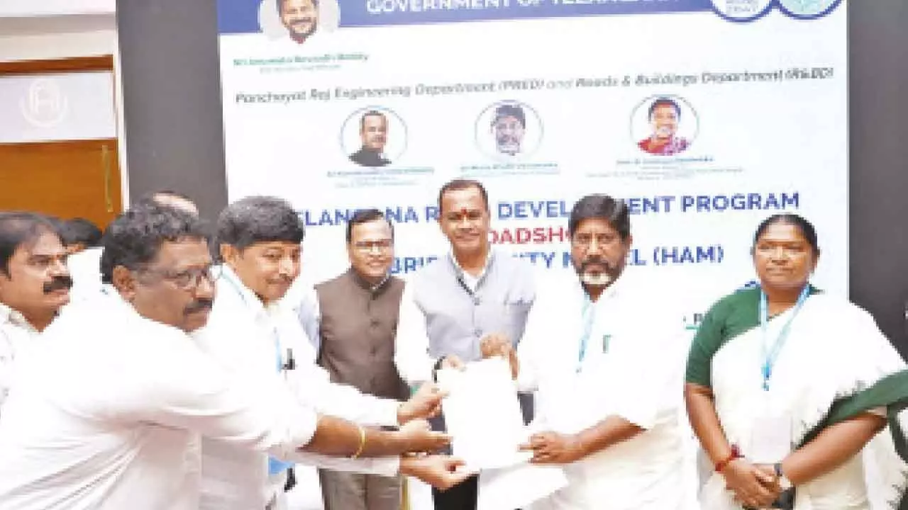 Telangana to build over 5,000 km of HAM roads to ramp up connectivity Telangana to build over 5,000 km of HAM roads to ramp up connectivity