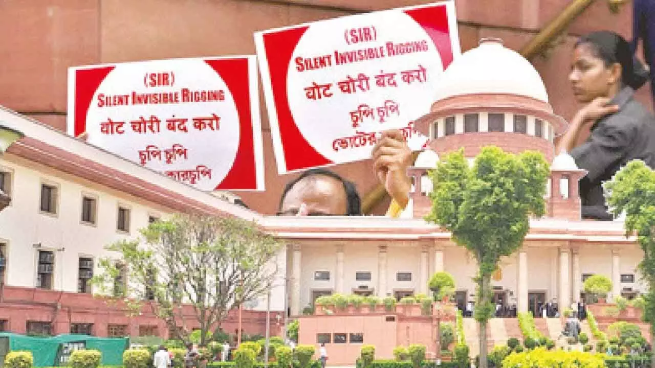 Bihar SIR appears to be trust deficit issue: Top court Bihar SIR appears to be trust deficit issue: Top court