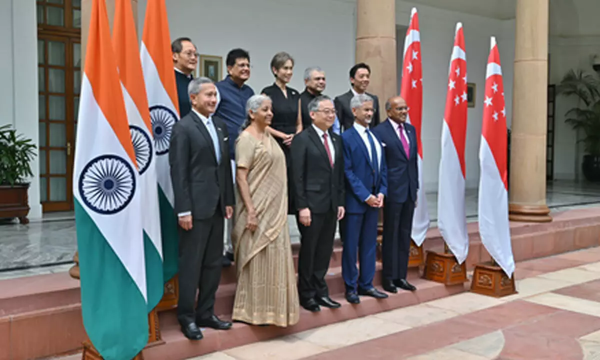 India and Singapore hold third Ministerial Roundtable, strengthen Comprehensive Strategic Partnership India and Singapore hold third Ministerial Roundtable, strengthen Comprehensive Strategic Partnership