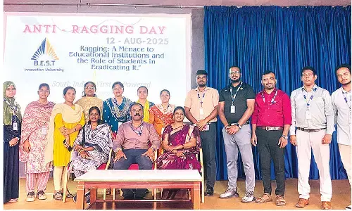BEST Innovation University observes National Anti-Ragging Day