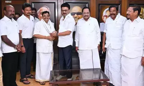 Ex-AIADMK leader Maitreyan joins DMK after multiple political shifts