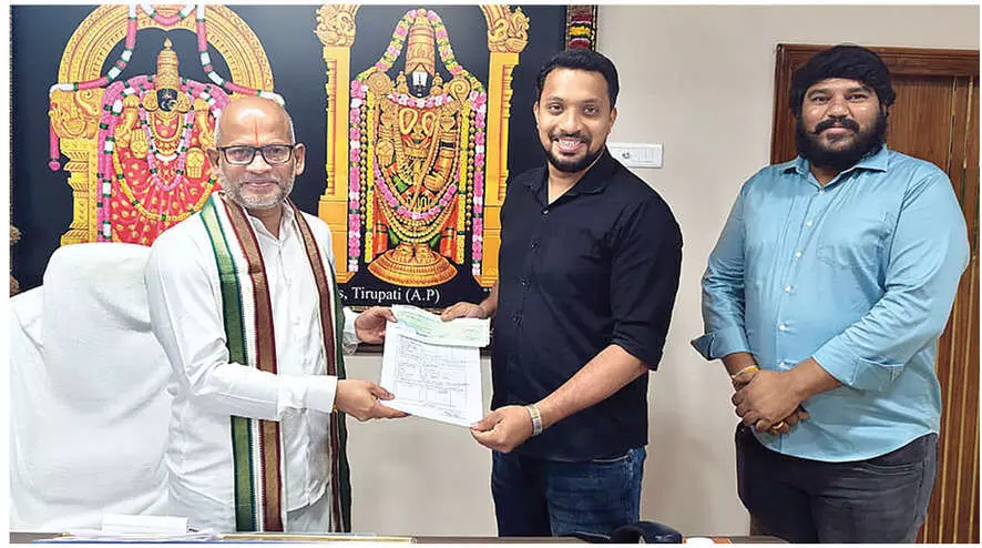 Bengaluru devotee donates Rs 1 cr to TTD