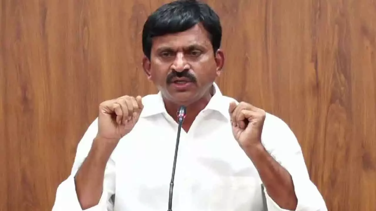 Minister Ponguleti Srinivas Reddy urges measures amid heavy rains in Telangana Minister Ponguleti Srinivas Reddy urges measures amid heavy rains in Telangana