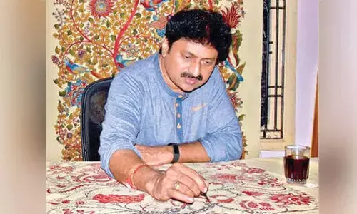 Kalamkari designer gets ‘At Home’ invite from Raj Bhavan