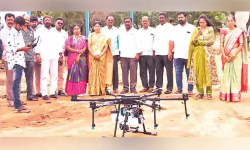 Farmers receive agri-drones with 80% subsidy