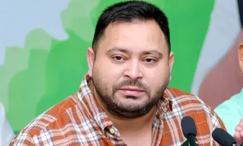 Tejashwi Yadav says two NDA leaders hold dual voter IDs, questions EC’s impartiality