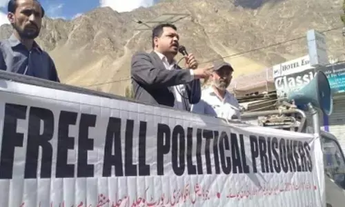 Several protests grip Pakistan-occupied Gilgit Baltistan