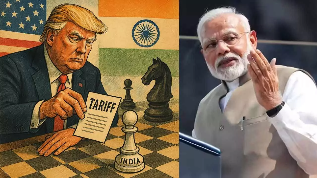 Trump targets India