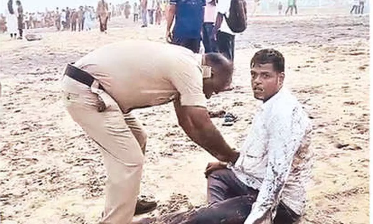 Woman drowned, another person goes missing in Vizag coast