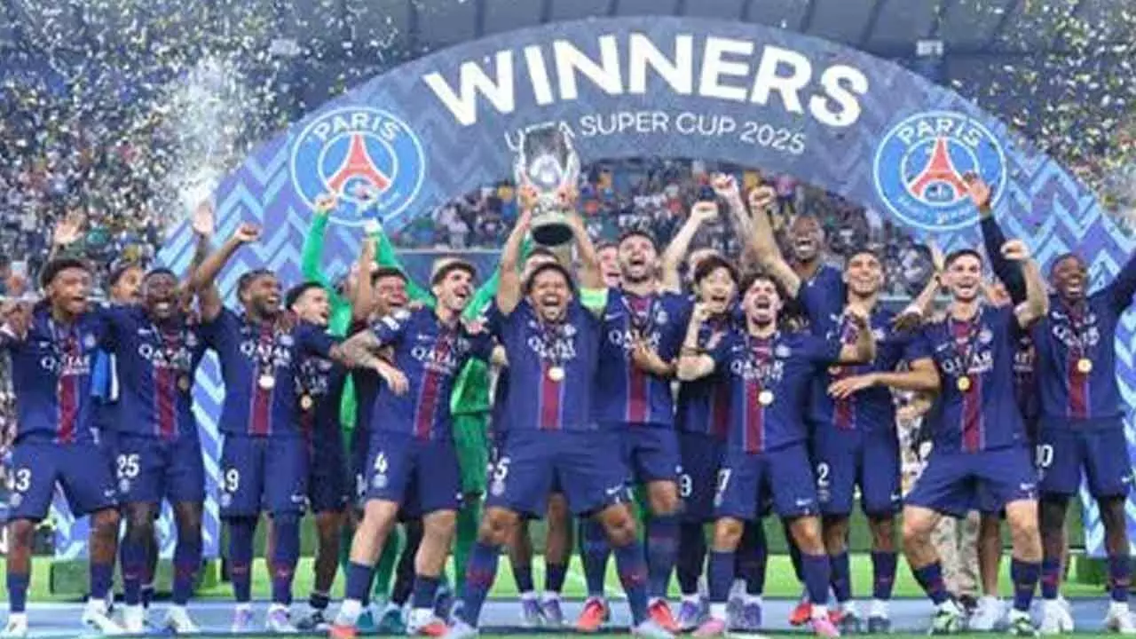 PSG seal comeback win over Spurs to win Super Cup PSG seal comeback win over Spurs to win Super Cup