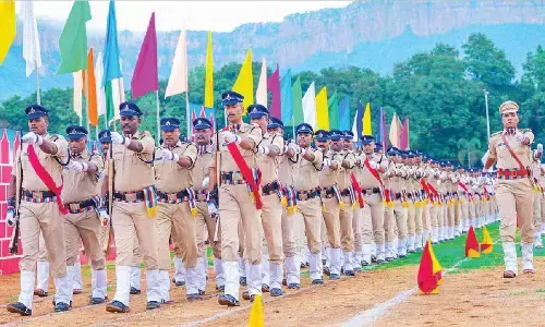 Independence Day rehearsals held in SV University stadium