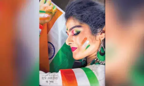 Patriotic makeup ideas to rock the tricolour glam