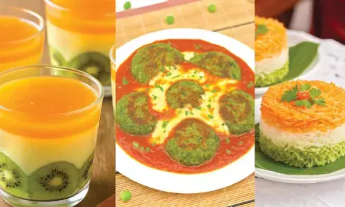 A tricolor feast: Independence Day on your plate