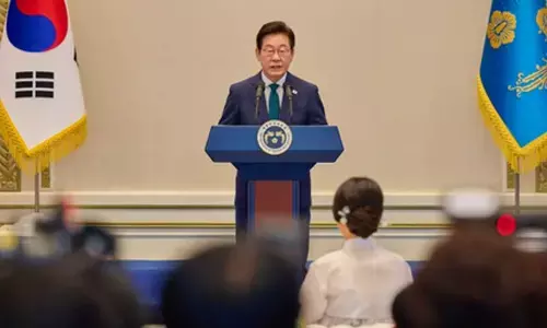 South Korean President Lee vows to respect North Koreas political system