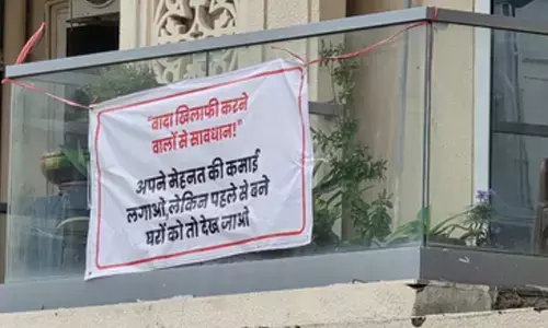 Signature Global Pars residents protest against the builder’s unfulfilled promises