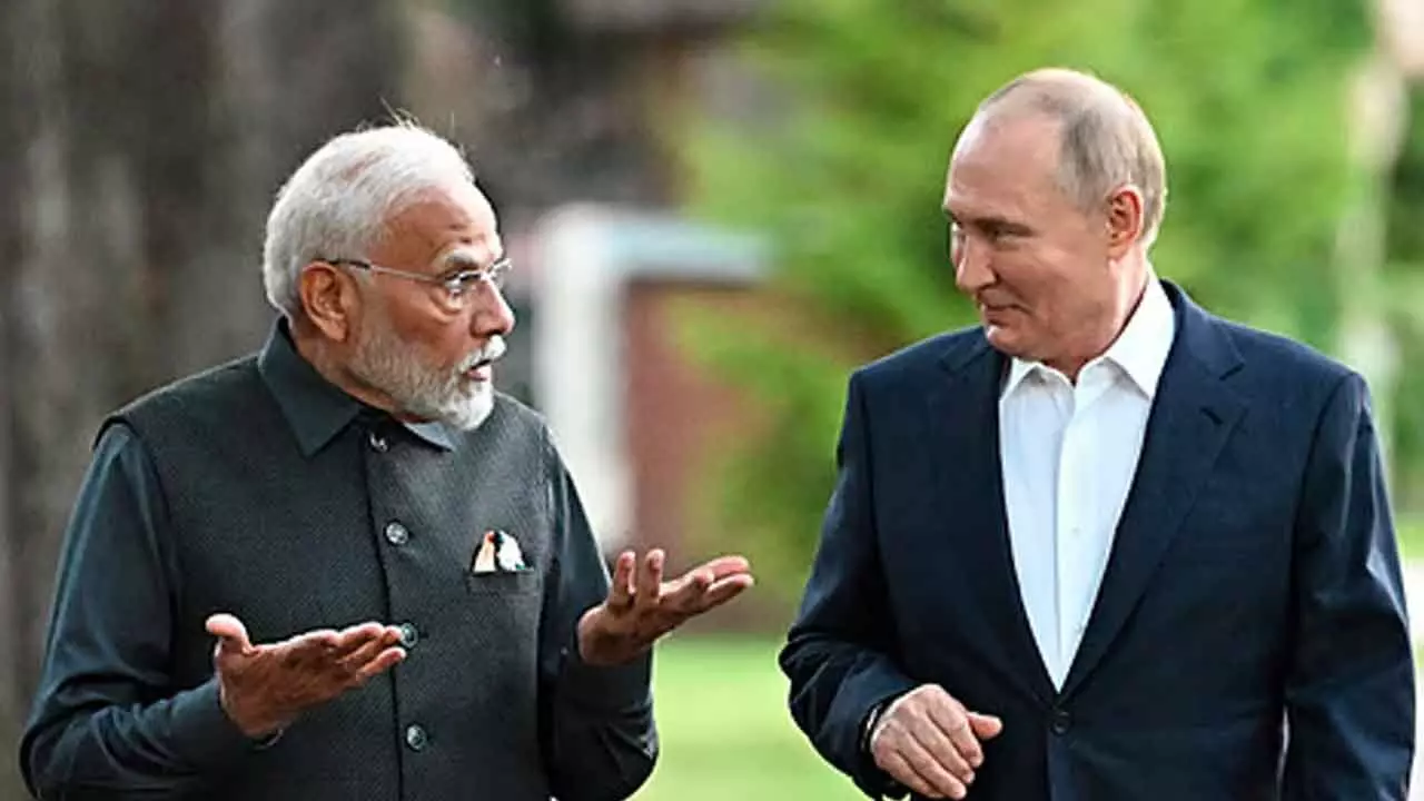 Putin hails Indias well-deserved authority in world