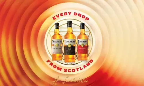Teacher’s whisky debuts striking new look