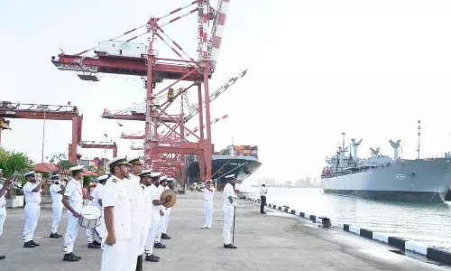 INS Rana and INS Jyoti arrive in Colombo for ‘SLINEX-25’