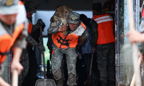 China renews alerts for rainstorms, mountain torrents, geological disasters