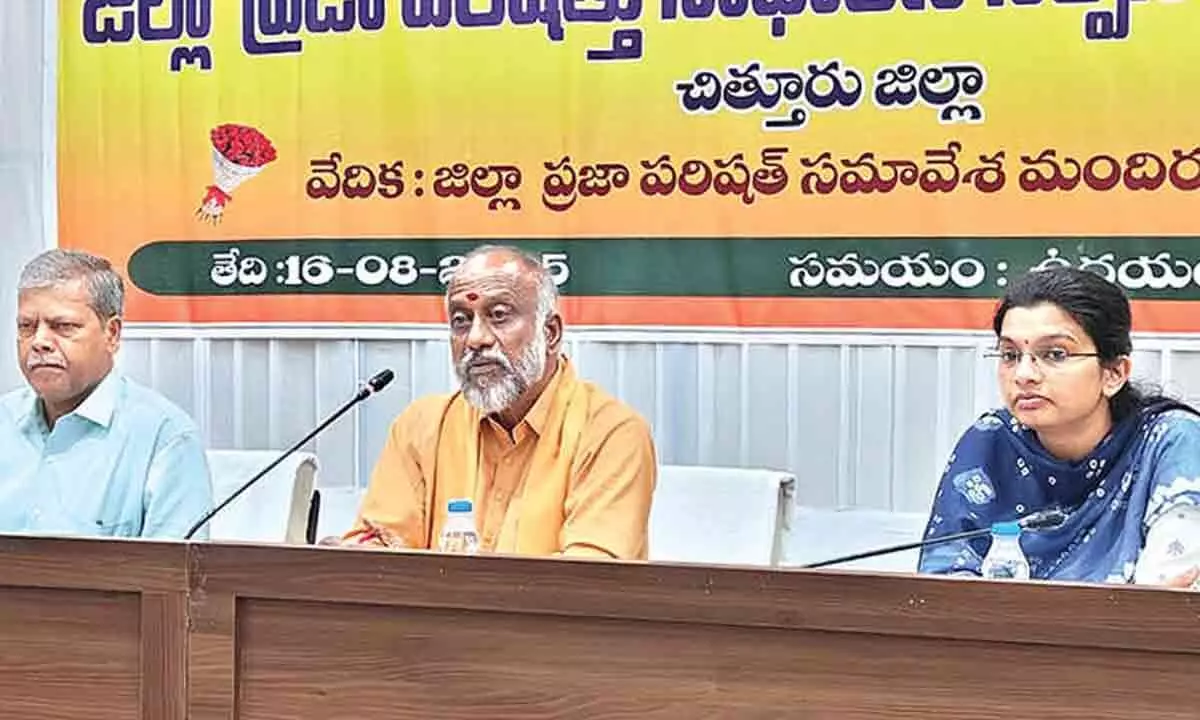 Steps underway to resolve drinking water issues: ZP Chairman Steps underway to resolve drinking water issues: ZP Chairman