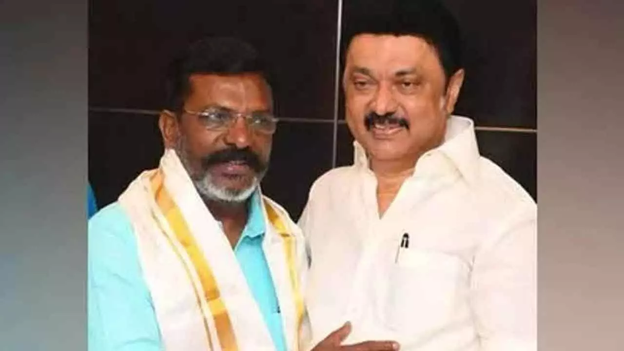 CM Stalin extends birthday greetings to VCK leader Thirumavalavan, calls him beloved brother CM Stalin extends birthday greetings to VCK leader Thirumavalavan, calls him beloved brother