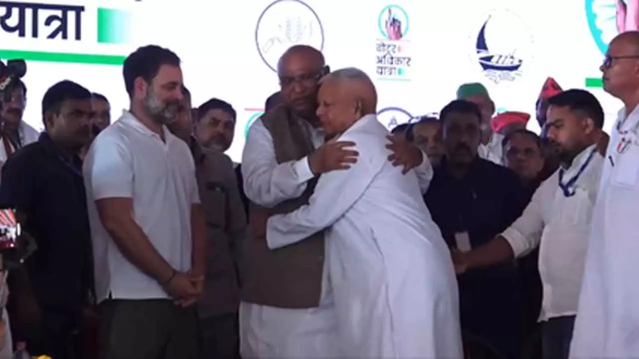 Fight to save democracy: Congress leaders on Voter Adhikar Yatra in Bihar Fight to save democracy: Congress leaders on Voter Adhikar Yatra in Bihar