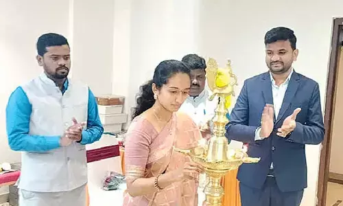 MLA Palle Sindhura Reddy inaugurates Vega Jewelry Shop