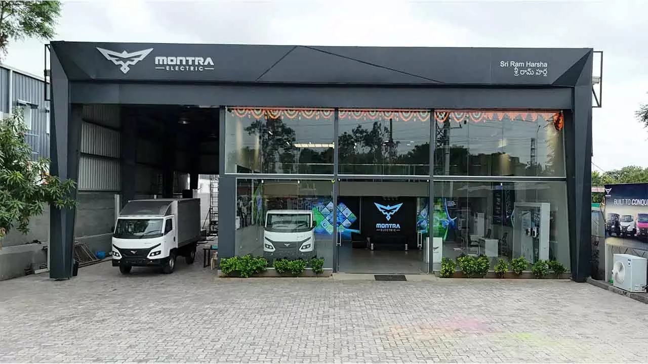 Montra Electric launches its new e-SCV dealership in Hyderabad