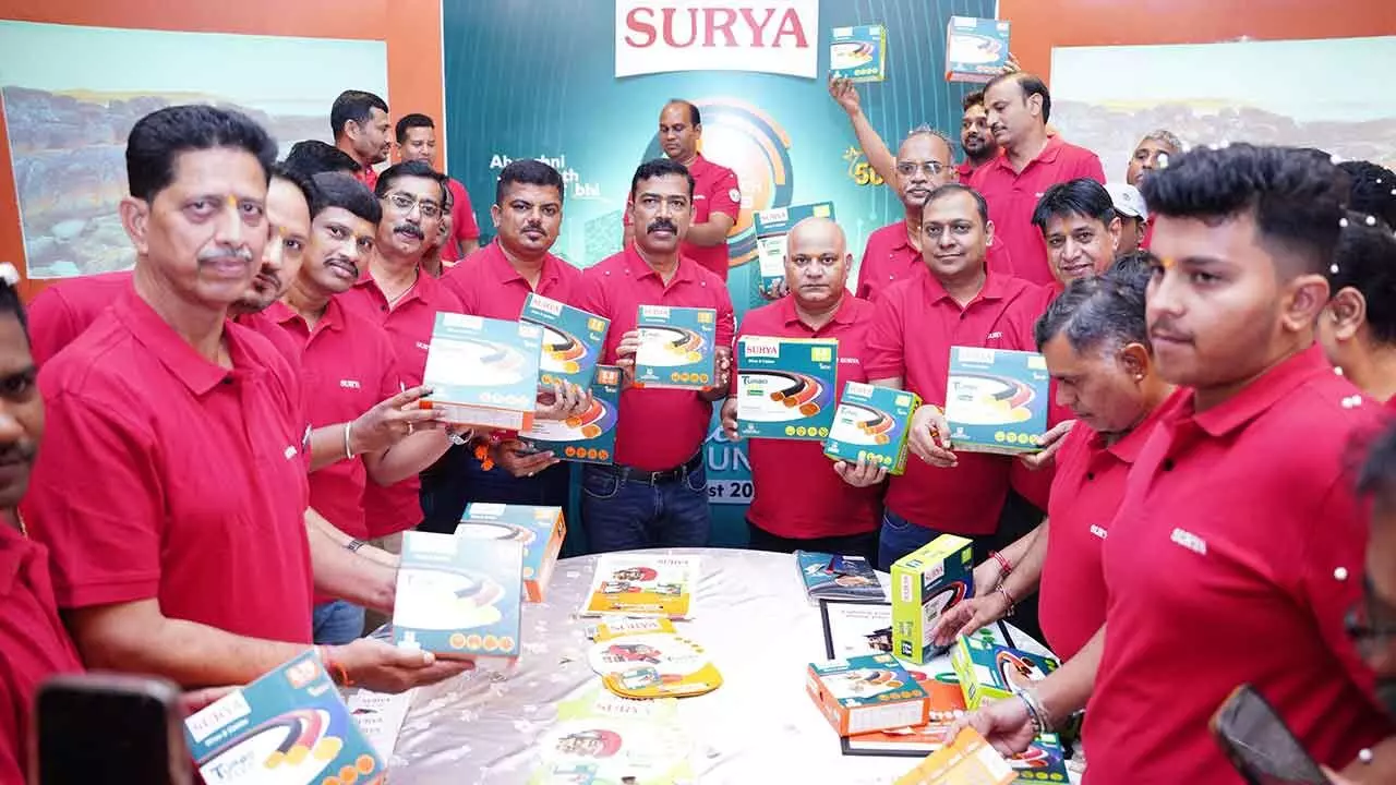Surya Roshni with an investment of Rs 25 Crores, enters into Wires & Cables Segment with Turbo Flex Range Surya Roshni with an investment of Rs 25 Crores, enters into Wires & Cables Segment with Turbo Flex Range