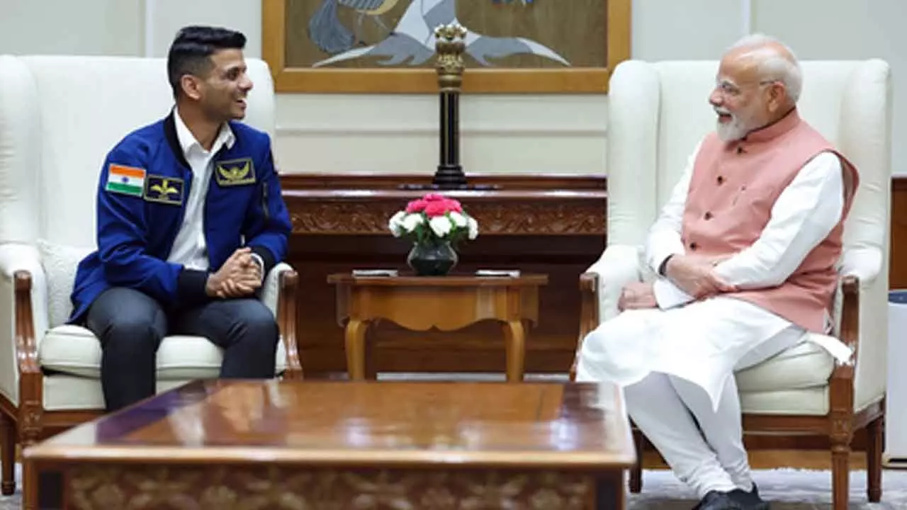 India is proud of your feat, says PM Modi to IAF Group Captain Shubhanshu Shukla India is proud of your feat, says PM Modi to IAF Group Captain Shubhanshu Shukla