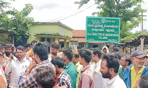 Farmers left high & dry amid acute urea shortage in Bhadradri