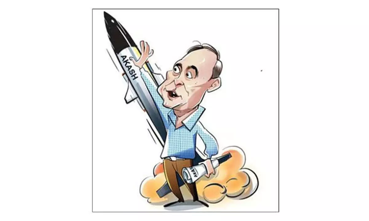 Father of Akash missile to guide Brightcom’s defence initiatives Father of Akash missile to guide Brightcom’s defence initiatives