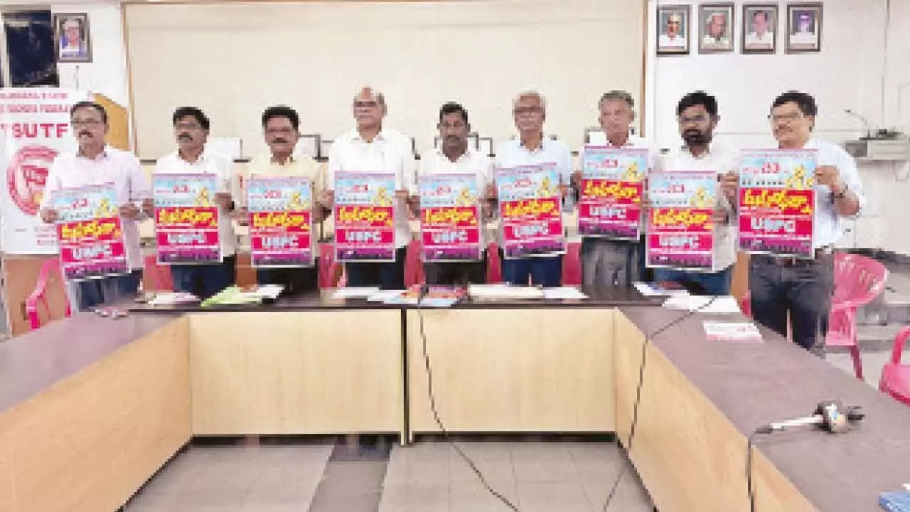 Teachers’ union calls for statewide mahadharna in support of demands