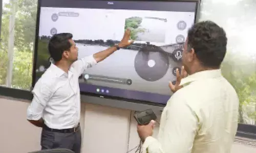 Hi-tech surveillance set up for early flood monitoring