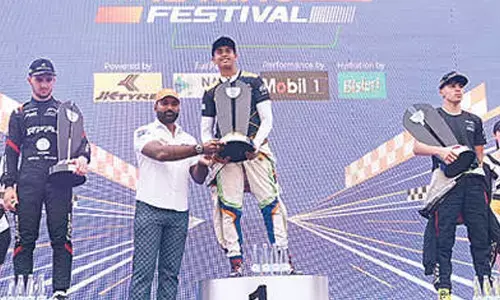 Sanjay shines at Racing Fest