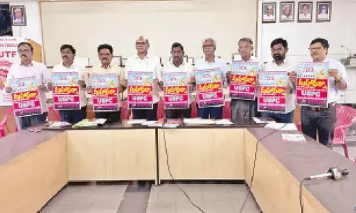 Teachers’ union calls for statewide mahadharna in support of demands