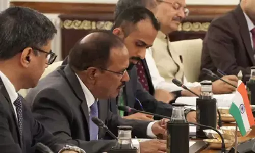 India-China ties on upward trend, borders quiet: NSA Doval tells Wang Yi