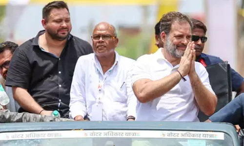 Will work to make Rahul Gandhi next PM: Tejashwi Yadav at Voter Adhikar Yatra