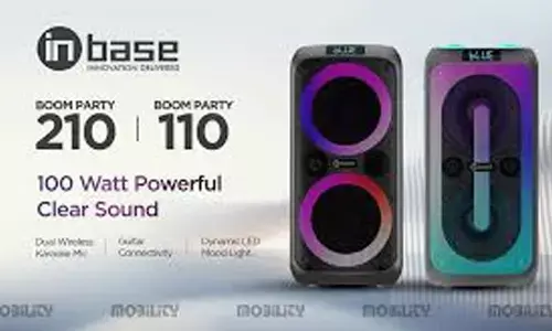 Inbase Technologies Expands the Party Speaker Series With 100W Boom Party 210 & 110