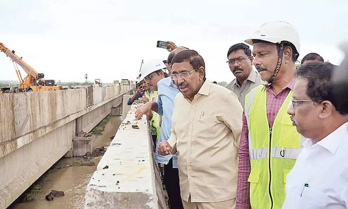 YSRCP propaganda on Amaravati flooding false, slams Narayana YSRCP propaganda on Amaravati flooding false, slams Narayana