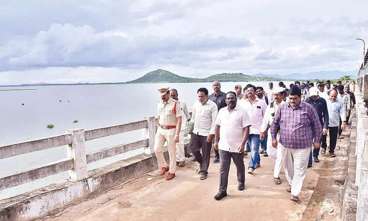 Proposal for construction of bunds with Rs 280 cr Proposal for construction of bunds with Rs 280 cr