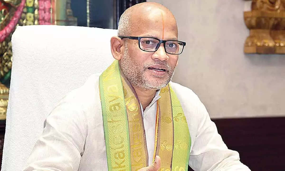 Additional EO reviews water resources availability in Tirumala