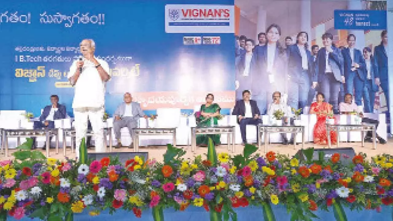 Continuous learning is key, says Vignan Chairman Continuous learning is key, says Vignan Chairman