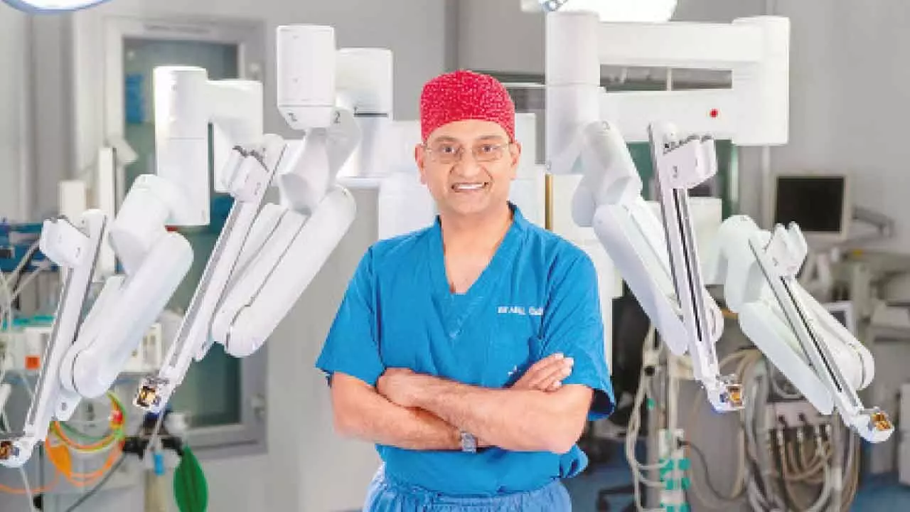 City hospital becomes first in state to cross 550 robotic cardiac surgeries